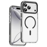 KeepHone Apple iPhone 17 Pro Max ile Uyumlu Kılıf, Darbe Önleyici, Tırtıklı, Magsafe, Siyah