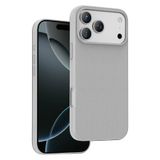 KeepHone Apple iPhone 17 Pro Max ile Uyumlu Kılıf, Deri Kaplama, Soft Görünüm, MagSafe, Premium Kapak, Gri
