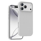 KeepHone Apple iPhone 17 Pro Max ile Uyumlu Kılıf, Deri Kaplama, Soft Görünüm, MagSafe, Premium Kapak, Krem