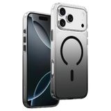 KeepHone Apple iPhone 17 Pro Max ile Uyumlu Kılıf, Parlak Çift Renkli Şeffaf, MagSafe Özellikli, Siyah