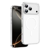 KeepHone Apple iPhone 17 Pro Max ile Uyumlu Kılıf, Ultra Koruyucu, Sert PC Kenar, MagSafe Uyumlu, Sarılaşmayan Glaze, Şeffaf