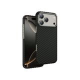 Keephone Apple iPhone 17 Pro Max Kevlar Diago Magsafe Kılıf - Siyah