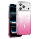 Keephone Apple iPhone 17 Pro Max Lillian Simli Magsafe Kılıf - Pembe