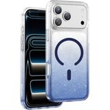 Keephone Apple iPhone 17 Pro Max Lillian Simli Mavi Magsafe Uyumlu Telefon Kılıfı - Standart