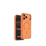 Keephone Apple Iphone 17 Pro Max Magicam Standlı Magsafe Uyumlu Telefon Kılıfı - Turuncu