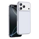 KeepHone Apple iPhone 17 Pro Max Uyumlu Soft Arkası Mat Slim Kaymaz Çizilmez Kılıf, Gri