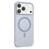 Keephone Apple iPhone 17 Pro Uyumlu Kılıf 0.8mm Ultra Ince Yumuşak Silikon Magsafe Kapak - Gri