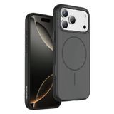 KeepHone Apple iPhone 17 Pro Uyumlu Kılıf, MagSafe Halkalı, Pastel Renk, İnce, Siyah
