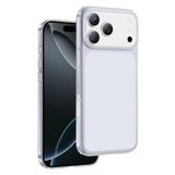 KeepHone Apple iPhone 17 Pro Uyumlu Soft Arkası Mat Slim Kaymaz Çizilmez Kılıf, Gri