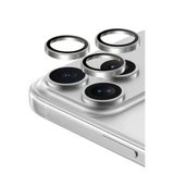 KeepHone Apple iPhone 17 Pro ve 17 Pro Max ile Uyumlu Bright PVD Metal Kamera Lens Koruyucu, Gümüş