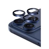 KeepHone Apple iPhone 17 Pro ve 17 Pro Max ile Uyumlu Bright PVD Metal Kamera Lens Koruyucu, Lacivert