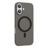 Keephone Apple iPhone 17 Uyumlu Kılıf 0.8mm Ultra Ince Yumuşak Silikon Magsafe Kapak - Siyah