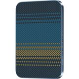 Keephone Apple Uyumlu Brendy Kevlar Fiber Tasarım 5.000 Mah 20W Type-C ve 15W Kablosuz Şarj Slim Magsafe Powerbank - Lacivert