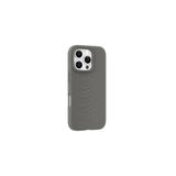 KeepHone iPhone 16 Pro Uyumlu Kılıf, Arkası Dalgalı Desenli, Yumuşak Silikon, Benassi Magsafe Kapak, Titaniyum