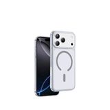 Keephone iPhone 17 Pro Max X-Crystal Slim Natural Grey Magsafe Uyumlu Gri Telefon Kılıfı