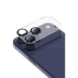 KeepHone iPhone 17 Pro Reggio ile Uyumlu Şeffaf Zemin Renkli Çerçeveli Kamera Lens Koruyucu Cam, Lacivert