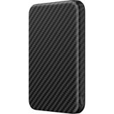 Keephone Kavos Kevlar Kaplama 5.000 Mah 20W Type-C ve Semi Solid Destekli Ultra Ince Magsafe Şarj Powerbank - Koyu Gri