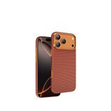 Keephone Kevlar Norra Iphone 17 Pro Max Magsafe Uyumlu Telefon Kılıfı - Turuncu
