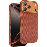 Keephone Kevlar Norra iPhone 17 Pro Max Turuncu Magsafe Uyumlu Telefon Kılıfı - Standart