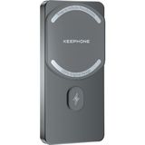 Keephone PB36 Magcube 5.000 Mah Type-C 20W Pd Magsafe Destekli Slim Renkli Powerbank - Gri