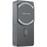 Keephone Pb37 Magcube 10.000 Mah Type-C 20W Pd Magsafe Destekli Powerbank Koyu Gri