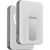 Keephone PB63 Kuppa 10000 Mah 25W Qi2 Magsafe Manyetik ve Semi-Solid Destekli Standlı Yanmaz Powerbank - Beyaz