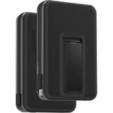 Keephone PB63 Kuppa 10000 Mah 25W Qi2 Magsafe Manyetik ve Semi-Solid Destekli Standlı Yanmaz Powerbank - Siyah