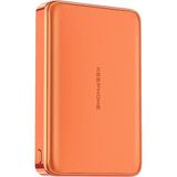 Keephone PB68 Shanks 10.000 Mah 25W Qi2 Magsafe ve Semi Solid Destekli 0,66MM Ince Powerbank - Turuncu