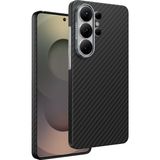 Keephone Samsung Galaxy S26 Ultra Kevlar Kılıf Diago Magsafe 0,5 Süper Ince Aramid Karbon Fiber - Siyah