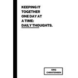 Keeping it Together One Day at a Time: Daily Thoughts