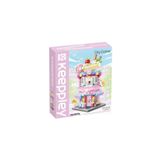 Keeppley City Corner K28027 Şekerli Milföy Mağazası Yapı Blokları Oyuncak Seti
