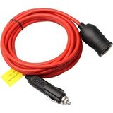 Keepro 12V/24V 15A araba çakmak uzatma kablosu araç çakmaklık uzatma 3m