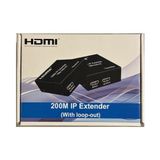 Keepro 200 Metre Ip HDMI Extender 200 Metre HDMI Extender Cat6 ile HDMI Uzatıcı