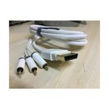 Keepro Ekstra Kaliteli 2 Metre Xbox 360 x Box Rca Kablo 3 Rca Lale
