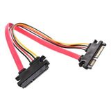 Keepro Erkek Kadın 7 + 15 Pin Sata Veri HDD Güç Combo Uzatma Kablosu 1metre