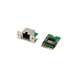 Keepro Gigabit M.2 A + E Anahtar Lan Kartı RTL8111G Yonga Seti A + E Anahtar Port M.2 Ağ Kartı 1000MBPSM.2 Ethernet Çevirici - Yeşil
