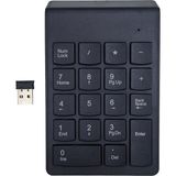 Keepro Kablosuz Numerik Keypad 18 Tuşlu Numpad Numara Klavyesi