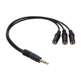 Keepro Kulaklık Mikrofon Çoklayıcı Splitter Dönüştürücü