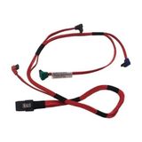 Keepro Mini Sas SFF-8087 36P To 4 x 7 Pin Sata Data Kablo 75CM - Kırmızı