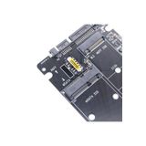 Keepro Nfhk Combo M.2 Ngff B-Key & Msata SSD - Sata 3.0 Adaptör Dönüştürücü Kılıf Anahtarlı Muhafaza