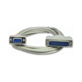 Keepro Rs232 DB9 dişi to LPT DB25 pin erkek çevirici kablo