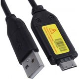 Keepro Samsung Uyumlu Suc-C3,c5,c7 Fotoğraf Makinası USB Şarj ve Data Kablosu - Siyah