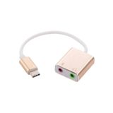 KEEPRO Typec ses kartı type-c sound card typec mikrofon kulaklık ayırıcı