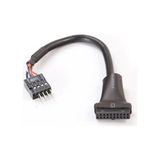 Keepro USB 3.0 20 Pin Dişi USB 2.0 9 Pin Anakart Erkek Uzatma Kablosu