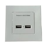 Keepro USB Priz 2 Port Sıva Altı USB Priz USB Duvar Prizi
