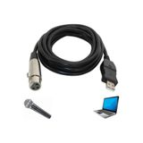 KEEPRO Usb xlr çevirici mikrofon usb çevirici kablo