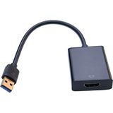 Keepro Usb'den Hdmi'ye Dönüştürücü 1080P Çoklu Ekran Ses Video Grafik Kablosu