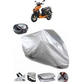 Keeway Arn 125 Arka Çanta Uyumlu Motosiklet Brandası Lüx Kalite Kalın Yüksek Kalite - Gri