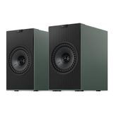 KEF Coda W 200 W, Bluetooth 5.4, aptX Lossless, HDMI ARC, USB-C, Phono ve Subwoofer Çıkışlı Kablosuz Aktif Raf Tipi Hi-Fi Hoparlör - Çift (Yeşil)