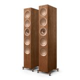 Kef R11 Meta Çift Ceviz Kule Tipi Hi-Fi Pasif Hoparlör